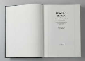 ATTARDI UGO (1923 - 2006) : Homero. Odissea.  - Asta Asta 394 | ARTE MODERNA E CONTEMPORANEA Virtuale - Associazione Nazionale - Case d'Asta italiane