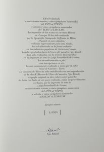 ATTARDI UGO (1923 - 2006) : Homero. Odissea.  - Asta Asta 394 | ARTE MODERNA E CONTEMPORANEA Virtuale - Associazione Nazionale - Case d'Asta italiane