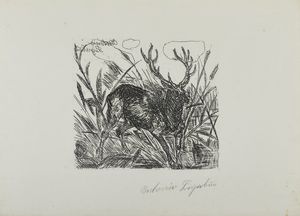 LIGABUE ANTONIO  (1899 - 1965) - D'apres. Senza titolo.