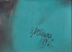 DE STEFANO ARMANDO (n. 1926) : Personaggio a Stromboli.  - Asta Asta 394 | ARTE MODERNA E CONTEMPORANEA Virtuale - Associazione Nazionale - Case d'Asta italiane