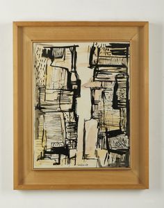 NATIVI GUALTIERO (1921 - 1999) : Senza titolo.  - Asta Asta 394 | ARTE MODERNA E CONTEMPORANEA Virtuale - Associazione Nazionale - Case d'Asta italiane