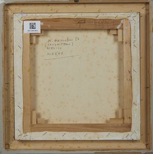 MAZZOLENI MARTINO (1935 - 1995) : Senza titolo.  - Asta Asta 394 | ARTE MODERNA E CONTEMPORANEA Virtuale - Associazione Nazionale - Case d'Asta italiane