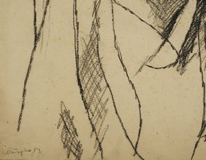 BASAGLIA VITTORIO (1936 - 2005) : Senza titolo.  - Asta Asta 394 | ARTE MODERNA E CONTEMPORANEA Virtuale - Associazione Nazionale - Case d'Asta italiane