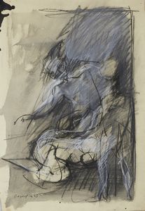 BASAGLIA VITTORIO (1936 - 2005) - Senza titolo.