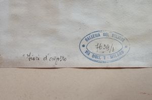 PRAMPOLINI HIERO (1913 - 1973) : Fiori d'Agosto.  - Asta Asta 394 | ARTE MODERNA E CONTEMPORANEA Virtuale - Associazione Nazionale - Case d'Asta italiane