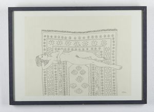 ASTORE SALVATORE (n. 1957) : Senza titolo. Dalla serie Nudi.  - Asta Asta 394 | ARTE MODERNA E CONTEMPORANEA Virtuale - Associazione Nazionale - Case d'Asta italiane