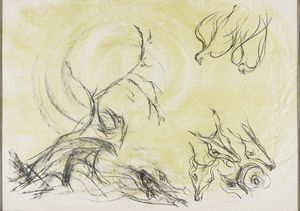 INCERTI ACHILLE (1907 - 1988) : Senza titolo.  - Asta Asta 394 | ARTE MODERNA E CONTEMPORANEA Virtuale - Associazione Nazionale - Case d'Asta italiane