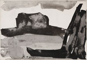 D'AGOSTINO GIOVANNI (1932 - 2000) : Lotto composto da n.5 fogli. Senza titolo.  - Asta Asta 394 | ARTE MODERNA E CONTEMPORANEA Virtuale - Associazione Nazionale - Case d'Asta italiane