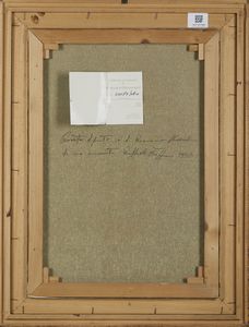 MUSSOLINI ROMANO (1927 - 2008) : Pagliaccio.  - Asta Asta 394 | ARTE MODERNA E CONTEMPORANEA Virtuale - Associazione Nazionale - Case d'Asta italiane