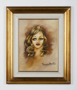 MUSSOLINI ROMANO (1927 - 2008) : Volto.  - Asta Asta 394 | ARTE MODERNA E CONTEMPORANEA Virtuale - Associazione Nazionale - Case d'Asta italiane