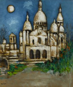 LANDI BRUNO (n. 1941) - Sacro Cuore di Montmartre.