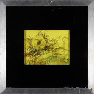 AUTORE NON IDENTIFICATO : Lotto composto da n.2 opere. Senza titolo.  - Asta Asta 394 | ARTE MODERNA E CONTEMPORANEA Virtuale - Associazione Nazionale - Case d'Asta italiane