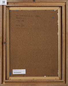 MAZZOLENI MARTINO (1935 - 1995) : Senza titolo n.19.  - Asta Asta 394 | ARTE MODERNA E CONTEMPORANEA Virtuale - Associazione Nazionale - Case d'Asta italiane