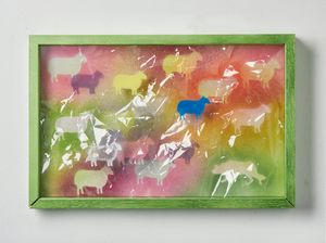 NUCARA RENZO (n. 1955) - Creasy Sheep.