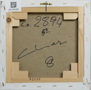 CHIESI GIORGIO (n. 1941) : Senza titolo.  - Asta Asta 394 | ARTE MODERNA E CONTEMPORANEA Virtuale - Associazione Nazionale - Case d'Asta italiane