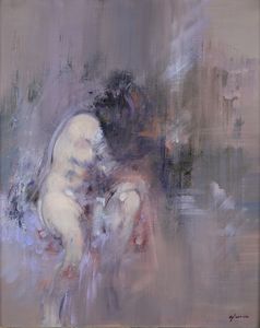 AJMONE GIUSEPPE (1923 - 2005) - Nudo.