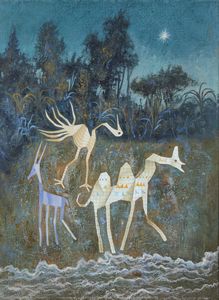 BENAGLIA ENRICO (n. 1938) - Guardando la prima stella.