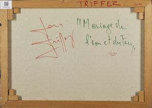 TRIFFEZ.  JEAN (1931 - 1983) : Mariage de l'eau et du Feu  - Asta Asta 394 | ARTE MODERNA E CONTEMPORANEA Virtuale - Associazione Nazionale - Case d'Asta italiane