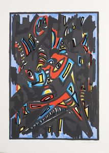 MASTROIANNI UMBERTO (1910 - 1998) - Composizione e Lara.