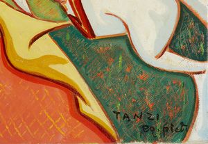 TANZI GAETANO (1918 - 2017) : Senza titolo.  - Asta Asta 394 | ARTE MODERNA E CONTEMPORANEA Virtuale - Associazione Nazionale - Case d'Asta italiane