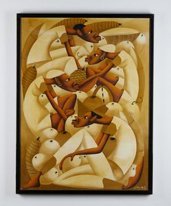 CASIMIR LAURENT (1928 - 1990) : Senza titolo.  - Asta Asta 394 | ARTE MODERNA E CONTEMPORANEA Virtuale - Associazione Nazionale - Case d'Asta italiane