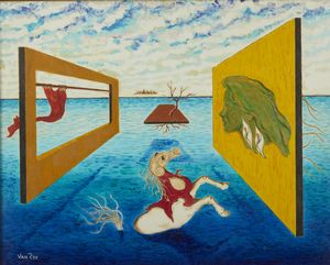 VAN ROY DAL� JOSEPH (n. 1940) - Adorazione del passato.