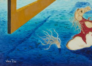 VAN ROY DAL� JOSEPH (n. 1940) : Adorazione del passato.  - Asta Asta 394 | ARTE MODERNA E CONTEMPORANEA Virtuale - Associazione Nazionale - Case d'Asta italiane