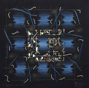 FINZI ENNIO (n. 1931) - Lo sguardo indiscreto.