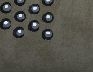 BIGGI GASTONE (1925 - 2014) : Lotto composto da n.2 fogli. Senza titolo.  - Asta Asta 394 | ARTE MODERNA E CONTEMPORANEA Virtuale - Associazione Nazionale - Case d'Asta italiane