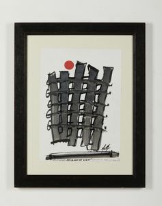 DANGELO SERGIO (n. 1932) : Windows are black at night.  - Asta Asta 394 | ARTE MODERNA E CONTEMPORANEA Virtuale - Associazione Nazionale - Case d'Asta italiane