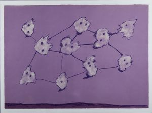 TURCATO GIULIO (1912 - 1995) - Senza titolo.