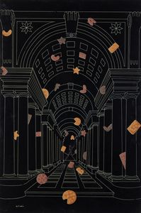 ALINARI LUCA (n. 1943) - Senza titolo.