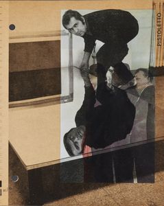 PISTOLETTO MICHELANGELO (n. 1933) - Comizio n. 2.