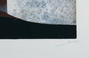 DOVA GIANNI (1925 - 1991) : Fiore di roccia.  - Asta Asta 394 | ARTE MODERNA E CONTEMPORANEA Virtuale - Associazione Nazionale - Case d'Asta italiane