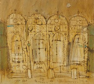 GIOVAGNOLI LUCA (n. 1963) - Sole sulla cattedrale.