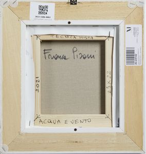 PISANI FRANCA (n. 1956) : Acqua e vento.  - Asta Asta 394 | ARTE MODERNA E CONTEMPORANEA Virtuale - Associazione Nazionale - Case d'Asta italiane