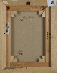 NARDONI SERGIO (n. 1947) : Dietro le quinte.  - Asta Asta 394 | ARTE MODERNA E CONTEMPORANEA Virtuale - Associazione Nazionale - Case d'Asta italiane