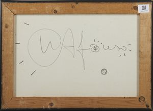 MAFONSO  (1948 - 2019) : Senza titolo.  - Asta Asta 394 | ARTE MODERNA E CONTEMPORANEA Virtuale - Associazione Nazionale - Case d'Asta italiane