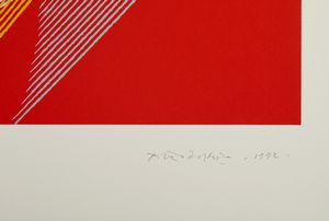 DORAZIO PIERO (1927 - 2005) : La ribambelle des Gobelins  hommage � Michel Eugene Chevreul.  - Asta Asta 394 | ARTE MODERNA E CONTEMPORANEA Virtuale - Associazione Nazionale - Case d'Asta italiane