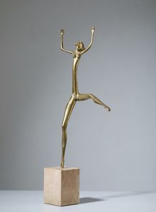 PETROLLO FRANCESCO (n. 1948) : Ballerina.  - Asta Asta 394 | ARTE MODERNA E CONTEMPORANEA Virtuale - Associazione Nazionale - Case d'Asta italiane