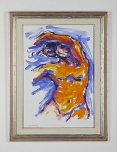 YAHYAEI REZA (n. 1948) : Senza titolo.  - Asta Asta 394 | ARTE MODERNA E CONTEMPORANEA Virtuale - Associazione Nazionale - Case d'Asta italiane