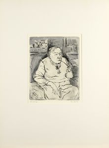 TAMBURI ORFEO (1910 - 1994) : Cartella composta da n.35 fogli. Orfeo Tamburi opera grafica incisa dal 1929 al 1969.  - Asta Asta 394 | ARTE MODERNA E CONTEMPORANEA Virtuale - Associazione Nazionale - Case d'Asta italiane