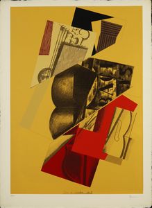 MONDINO ALDO (1938 - 2005) - Cartella composta da n.5 fogli. Senza titolo.