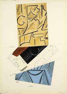 MONDINO ALDO (1938 - 2005) : Cartella composta da n.5 fogli. Senza titolo.  - Asta Asta 394 | ARTE MODERNA E CONTEMPORANEA Virtuale - Associazione Nazionale - Case d'Asta italiane