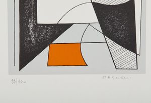 MAGNELLI ALBERTO (1888 - 1971) : Senza titolo.  - Asta Asta 394 | ARTE MODERNA E CONTEMPORANEA Virtuale - Associazione Nazionale - Case d'Asta italiane