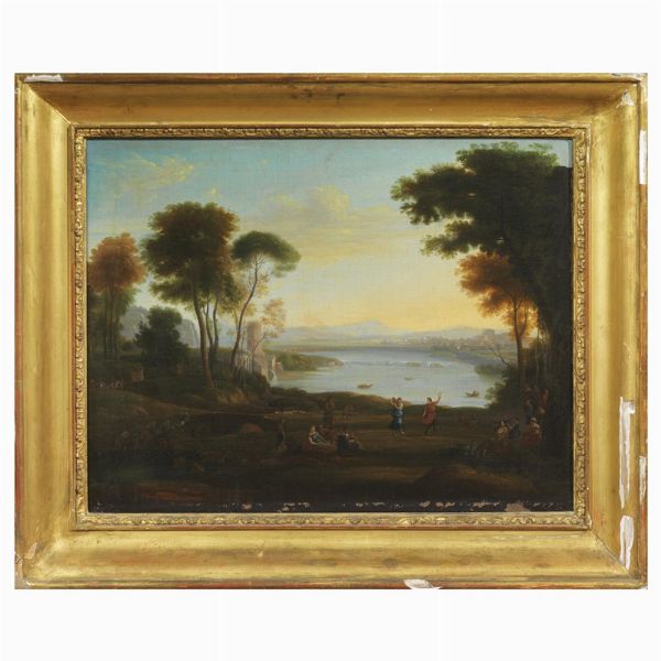 Scuola romana, sec. XVIII  - Asta ARCADE | DIPINTI DAL SECOLO XVI AL XVIII - Associazione Nazionale - Case d'Asta italiane