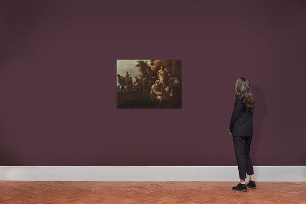 Scuola dell&rsquo;Italia settentrionale, sec. XVII  - Asta ARCADE | DIPINTI DAL SECOLO XVI AL XVIII - Associazione Nazionale - Case d'Asta italiane