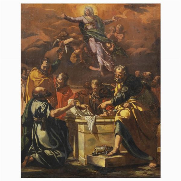 Scuola romana, sec. XVIII  - Asta ARCADE | DIPINTI DAL SECOLO XVI AL XVIII - Associazione Nazionale - Case d'Asta italiane