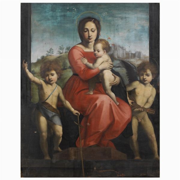 Scuola fiorentina, sec. XVIII  - Asta ARCADE | DIPINTI DAL SECOLO XVI AL XVIII - Associazione Nazionale - Case d'Asta italiane