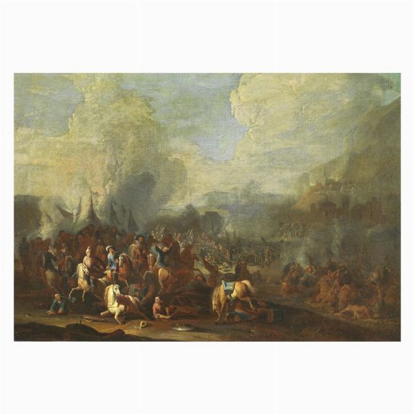 Scuola veneta, sec. XVIII  - Asta ARCADE | DIPINTI DAL SECOLO XVI AL XVIII - Associazione Nazionale - Case d'Asta italiane